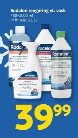 Løvbjerg Rodalon rengøring el. vask tilbud
