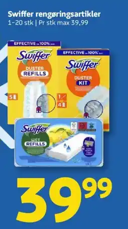 Løvbjerg Swiffer rengøringsartikler tilbud