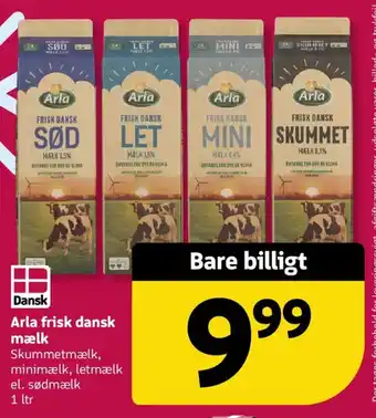 Arla frisk dansk mælk