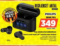 Power PHILIPS True wireless hovedtelefoner TAT6000BK00 tilbud