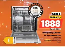 Power SENZ Int. opvaskemaskine SD50111 tilbud