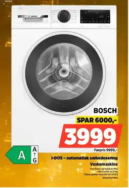 Power BOSCH Vaskemaskine WGG254FMSN tilbud