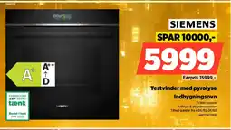 Power SIEMENS Indbygningsovn HB774G2B1S tilbud