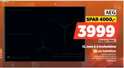 Power AEG 80 cm induktion TO841U00FB tilbud