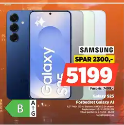 Power SAMSUNG Galaxy S25 SMS931BDBGEUB tilbud