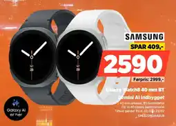 Power SAMSUNG Galaxy Watch8.40 mm BT SML320NDAAEUB tilbud