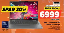 Power Lenovo Yoga 7 2-i-1 Bærbar PC 83JQ009SMX tilbud