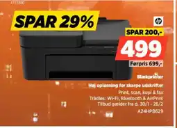 Power HP Blækprinter A24HPB629 tilbud