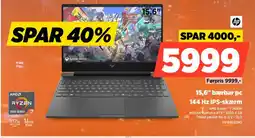 Power HP 15,6" bærbar pc 15FB3032NO tilbud