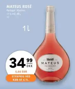Scandinavian Park MATEUS ROSÉ tilbud