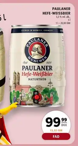 Scandinavian Park PAULANER HEFE-WEISSBIER tilbud