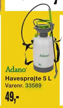 Harald Nyborg Havesprøjte 5 L tilbud