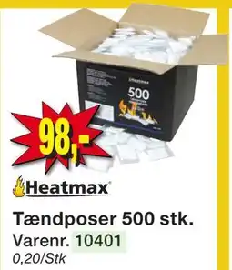 Harald Nyborg Tændposer 500 tilbud