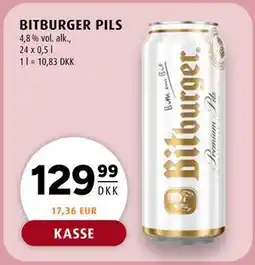 Scandinavian Park BITBURGER PILS tilbud