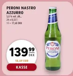 Scandinavian Park PERONI NASTRO AZZURRO tilbud