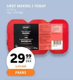 Scandinavian Park SÆBY MAKREL I TOMAT tilbud