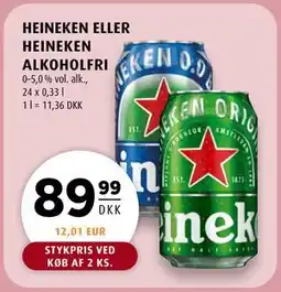 Scandinavian Park HEINEKEN ELLER HEINEKEN ALKOHOLFRI tilbud