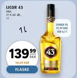 Scandinavian Park LICOR 43 tilbud