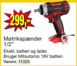 Harald Nyborg Møtrikspænder 1/2” tilbud