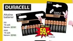 Harald Nyborg Alkaline batterier tilbud