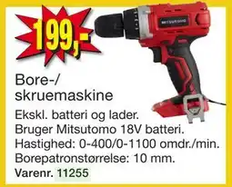 Harald Nyborg Bore-/ skruemaskine tilbud
