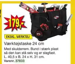 Harald Nyborg Værktøjstaske 24 cm tilbud
