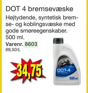 Harald Nyborg DOT 4 bremsevæske tilbud