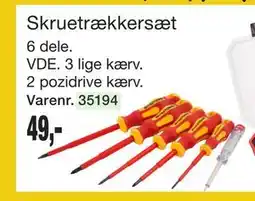 Harald Nyborg Skruetrækkersæt tilbud