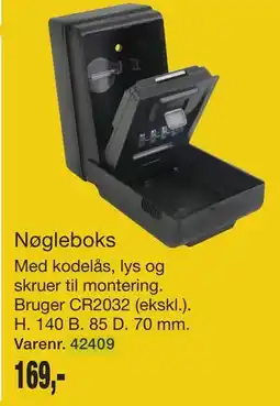 Harald Nyborg Nøgleboks tilbud