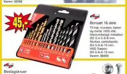 Harald Nyborg Borsæt 16 dele tilbud