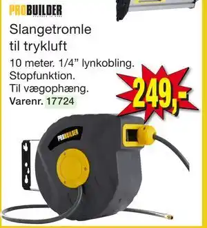 Harald Nyborg Slangetromle til trykluft tilbud