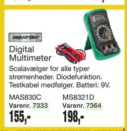 Harald Nyborg Digital Multimeter tilbud