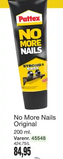 Harald Nyborg No More Nails Original tilbud