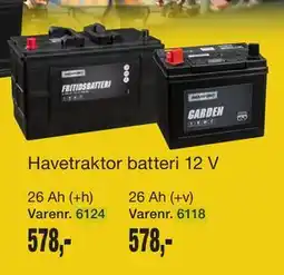 Harald Nyborg Havetraktor batteri 12 V tilbud