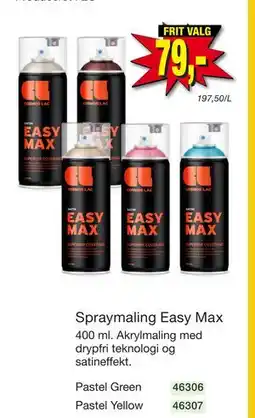 Harald Nyborg Spraymaling Easy Max tilbud