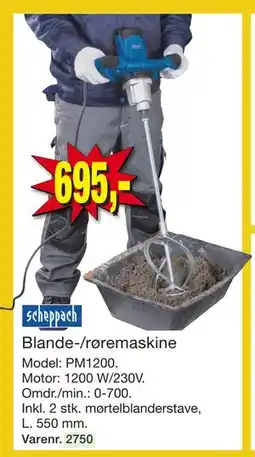 Harald Nyborg Blande-/røremaskine tilbud