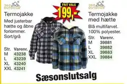 Harald Nyborg Termojakke med hætte tilbud