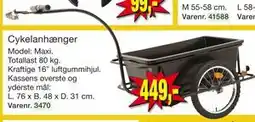 Harald Nyborg Cykelanhænger tilbud