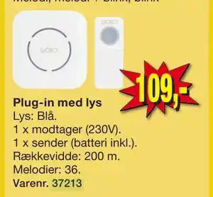 Harald Nyborg Plug-in med lys tilbud
