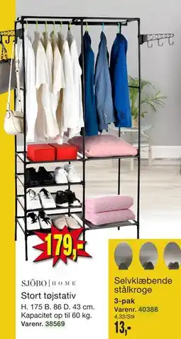 Harald Nyborg Stort tøjstativ tilbud