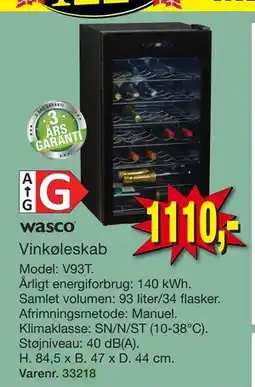 Harald Nyborg Vinkøleskab tilbud