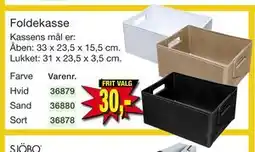 Harald Nyborg Foldekasse tilbud