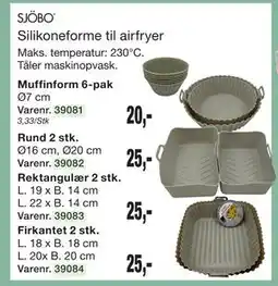 Harald Nyborg Silikoneforme til airfryer tilbud