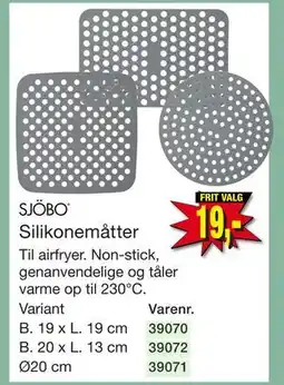 Harald Nyborg Silikonemåtter tilbud