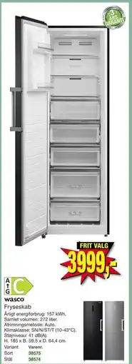 Harald Nyborg Fryseskab tilbud