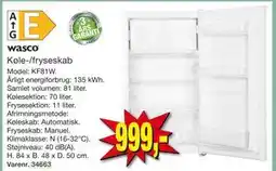 Harald Nyborg Køle-/fryseskab tilbud