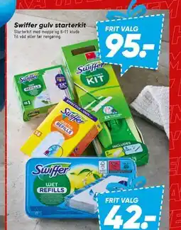Bilka Swiffer gulv starterkit tilbud
