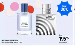 Matas Alt David Beckham tilbud