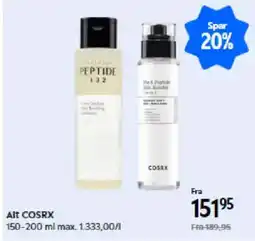 Matas Alt cosrx tilbud