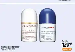 Matas Clarins Deodoranter tilbud